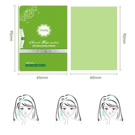 GHPKOTW Pack of 600 Sheets Blotting Paper Oil Control Paper Face Blotting Paper Face Oil Absorbent Paper for Men Women Oily Skin