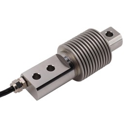 Sensor de Pesaje, Celda de Carga de Fuelle de Acero Inoxidable 106, 0-100 Kg, Sensibilidad de Salida, Fuente de Alimentación de 5-15 V, con Respuesta de 10 KHz, Sensores de