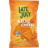 Late July Snacks Nacho Cheese Tortilla Chips, 7.8 oz Bag