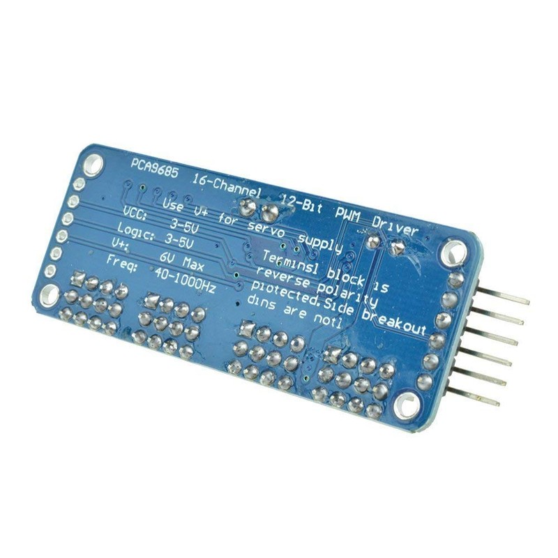 ARCELI 16 Channel PWM/Servo Driver IIC Interface PCA9685 for Arduino