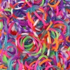 Rainbow Loom Specialty Tie-Dye Mixed Dual Color Latex-Free Refill Bands, 600 Count Plus 24 C-Clips