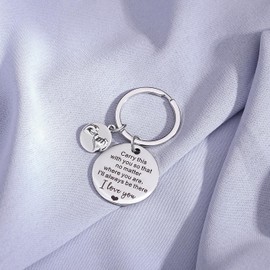 XIANNVXI I Love You Keyring I Love You Gifts for Her I Love You Gifts for Him Boyfriend Keyring Girlfriend Keyring I Love You Keychain Small Gifts for Women for Her
