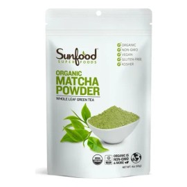 Sunfood Superfoods Polvo De Matcha Orgánico Sunfood 113 G                                                                                             