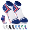 NEWZILL Low Cut Compression Socks - Unisex Running Socks With