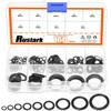 Rustark 160Pcs 9 Sizes 65Mn Double Side Lock Washers Black