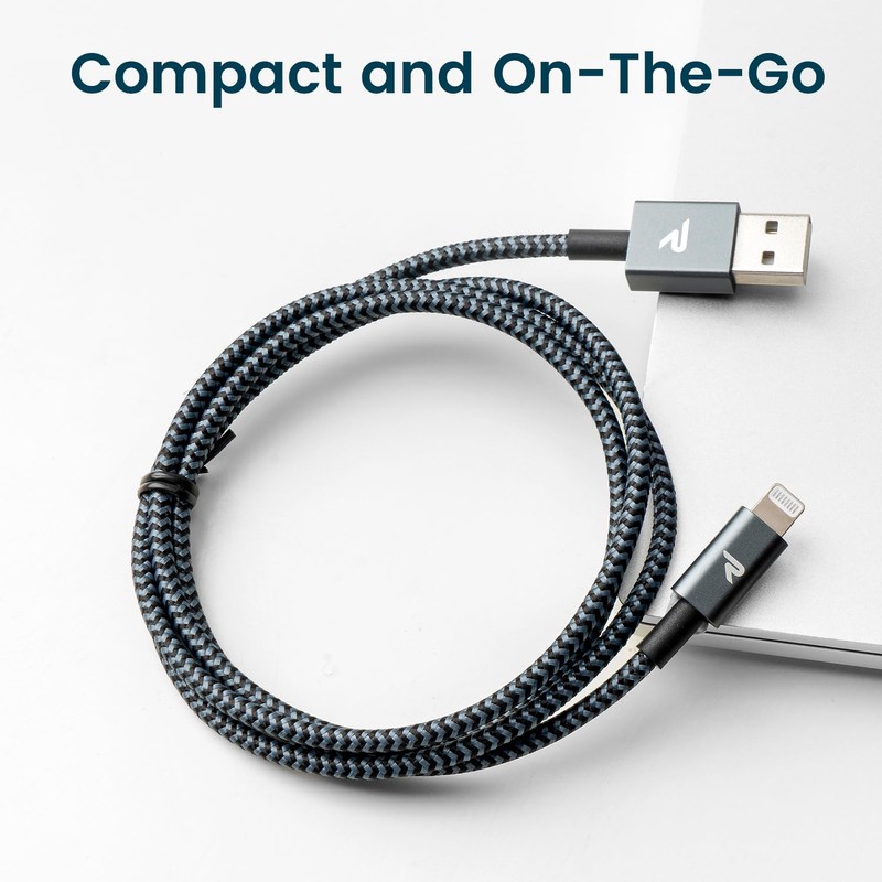 Rampow Cable 1 m dark grey