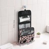 senya Hanging Travel Toiletry Bag Leopard Kit Makeup Case Cosmetics