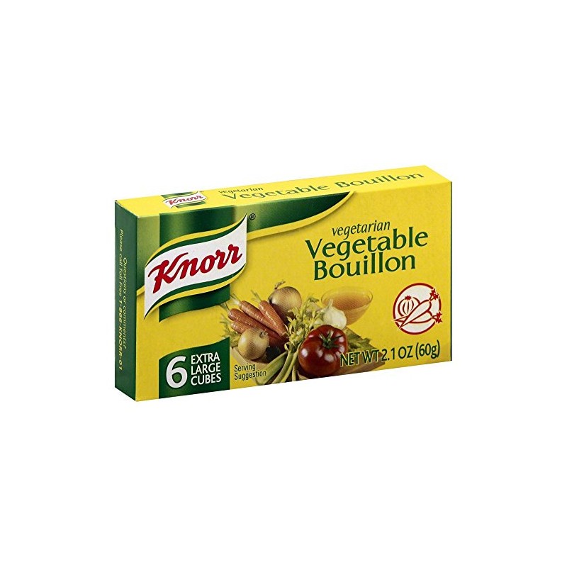 Knorr Vegetarian Vegetable Bouillon, 2.1 Ounce (Pack of 24)