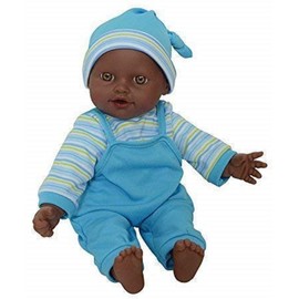 The New York Doll Collection 12" Sweet African American Twin Dolls Play Baby Dolls Full Body African American Twins