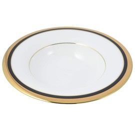 CANION WITS Vienna Blue Rim Soup (Curry and Pasta) Western Tableware Design (Gift/Household/Cafe/Restaurant, Etc) [Canyon Witz]