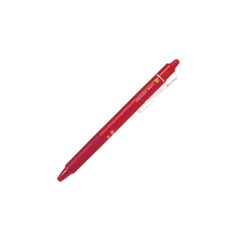 Pilot LFBK230F10R Frixion Ball Knock 0.7 Red 10 Pieces
