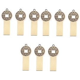 Gatuida 3sets Zinc Alloy USB Flash Drive Case Fashion Ingot Design Protective Shell for USB Flash Disk 3pcs*3