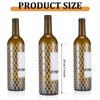 200 Pcs Mesh Bottle Sleeve 7.8 Inch Long Wine Mesh