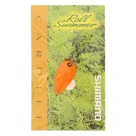 Shimano 996107 Cardiff Area Spoon Roll Swimmer 0.003 oz (0.9 g) TR-0010 05S Orange Lure