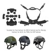 Helmet Liner System Internal Sponge Pad Adjustable Helmet Dial Suspension