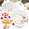 45Pcs Christmas Charms, Mini Christmas Tree Decorations Creative Xmas Hanging