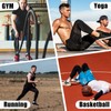 HYCOPROT Pantaloni a Compressione da Uomo Leggings da Asciugatura Rapida