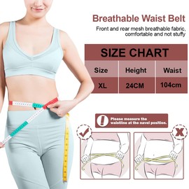 CATOR Postpartum Belly Belt for Women, Bauchgurt nach geburt, Belly Belt Pregnancy, Belly Band Pregnancy, Belly Band After Surgery, Belly Belt After Caesarean Section - Schwarz