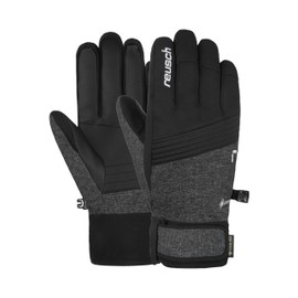 Reusch Fergus Gore-Tex Warm, Waterproof, Windproof and Breathable Unisex Winter Gloves, Finger Gloves, Snow Gloves, Ski Gloves for Men and Women