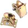 ZEONHAK 8 PCS 2 Inch V Groove Wheel, 1045 Steel