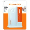 Fiskars Scissors Sharpener, Plastic, White/Orange, 9 x 4 x 13.8