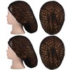 Geyoga 6 piezas de red de pelo para mujer, malla