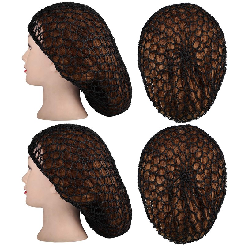 Geyoga 6 piezas de red de pelo para mujer, malla