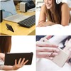 TACOMEGE Transparent Clear Phone Holder Ring Grips, Finger Ring Stand