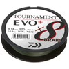 Daiwa Tournament X8 Braid EVO+ 0.08mm, 4.9kg/10.7lbs, 270m, Dark Green,