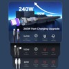 i! - 1,8m 180 Grad 240W Nylon Magnet USB C