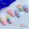 ICE GEL Color Gel ABLACK Lollipop Gel 1263 0.1 oz