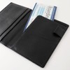 Slip-On OSL Passport Case Greyish Blue OSL-4802 Genuine Leather Folio
