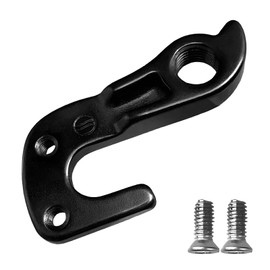 Bicycle Rear Hook, Derailleur Hanger Rear Hook Bike Rear Derailleur Hanger Metal Rear Derailleur Hook Bicycle Rear Derailleur Replacement Part with 2 Mounting Screws for Cube Aim SL#10148