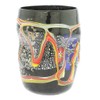 GlassOfVenice Murano Glass Modern Art Tumbler - Black