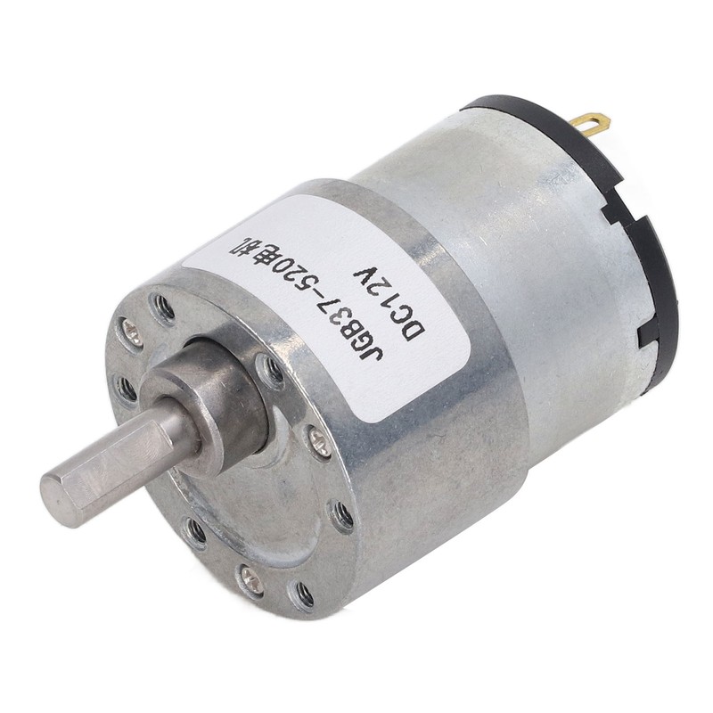 DC Geared Motor CW CCW Speed Reduction Self Locking Turbine