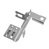 UINIEBOOM Chrome Steel Throttle Cable Kickdown Bracket TCB001-SL Replacement Compatible