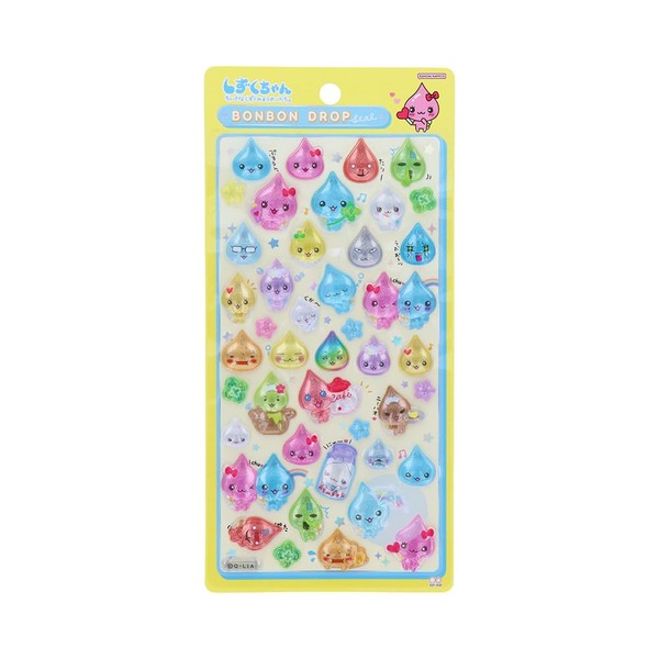 Sunstar Stationery Shizuku-chan Seal 3D Bonbon Drop Seal B S8544930