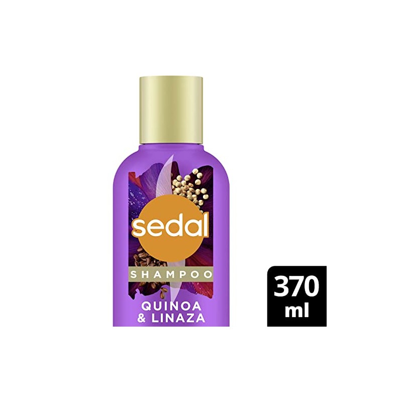 Sedal Shampoo Quinoa y Linaza 370 ml