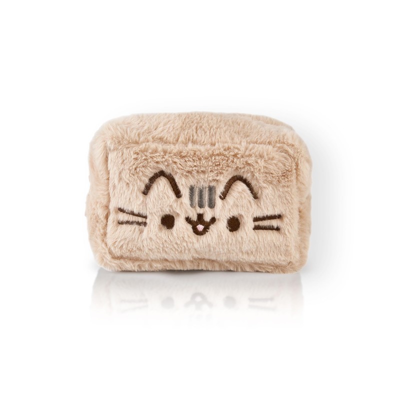 Pusheen Womens Fluffy Makeup Bag | Ladies All Over Fur