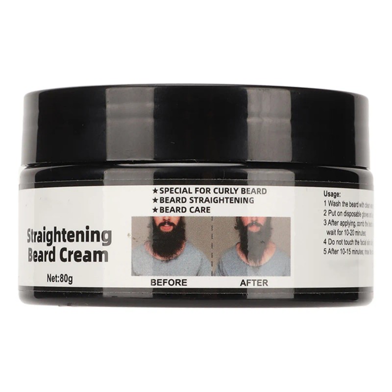 Crema Acondicionadora Para Barba Que Reduce El Encrespamient