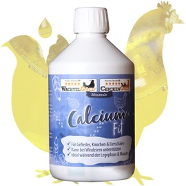 WachtelGold Calcium-Fit 500 ml Liquid Calcium Preparation for Quails, Chickens and Ornamental Poultry