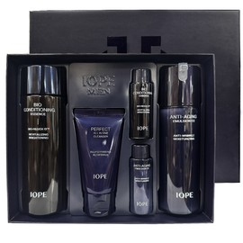 IOPE Men Bio Anti-Aging Special 2-piece Special Set for Men Basic Men's Cosmetics Gift Set / 남성전용 아이오페 맨 바이오 안티에이징 스페셜 2종 기획세트 기초 남자화장품선물세트