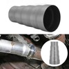 Universal Exhaust Pipe Adapter 50mm-70mm 6 Stage Reducing Adapter Connecting