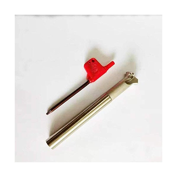 45B-SD-C12-10-110L 45 degree chamfer indexable mill cutter arbor SPMG060204 DG