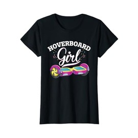 Vintage Skater gift Electric Self Balancing Hoverboard girl T-Shirt