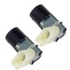 2x PDC Parking Aid Parking Sensors Black for 7H0919275C