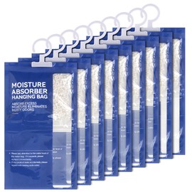 9 x Dehumidifier Cabinet 500 ml without Fragrance I Moisture Bag I Cabinet Dehumidifier I Moisture Absorber I Air Room Dehumidifier Hanging