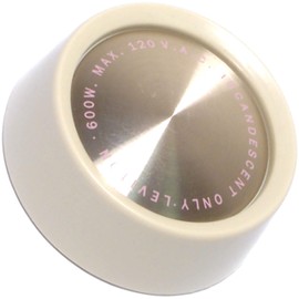 Hard-to-Find Fastener 014973139360 Rotary Click Ivory Dim Knob, Piece-6