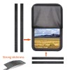 Unbranded 2PCS 16x25" RV Door Window Sun Shade Blackout Camper
