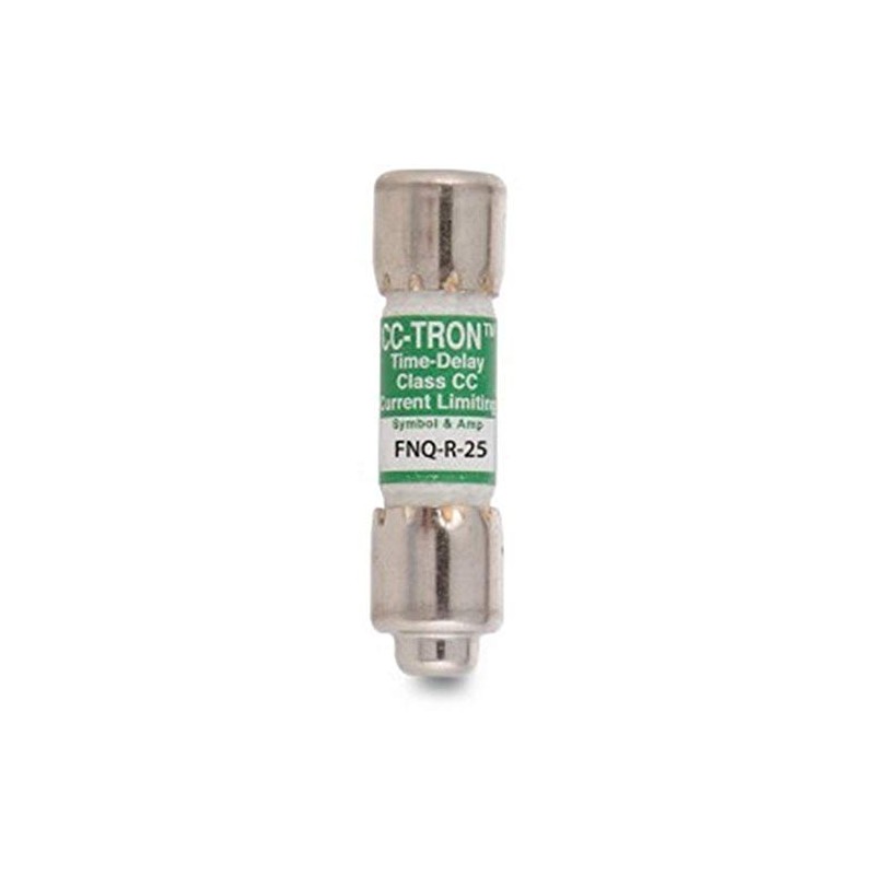 Bussmann FNQ-R-25 (FNQR-25, BP/FNQR-25) 25 Amp (25A) 600V Midget Time-Delay